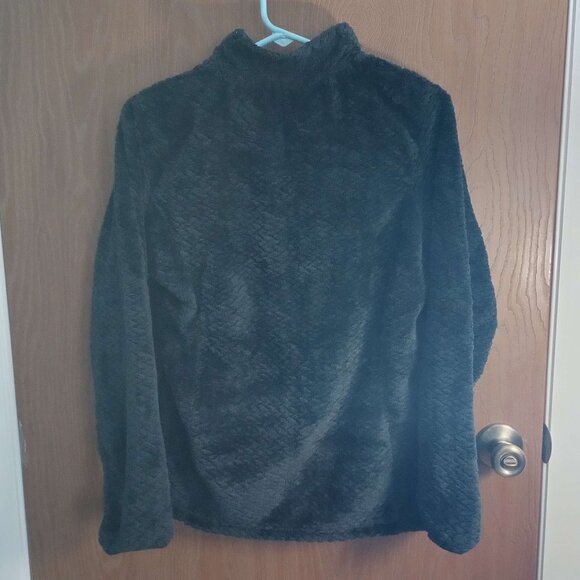 [46] FREE2B Black Graded Butter Pile Jacket NWT Size Small Womens - Picture 3 of 5